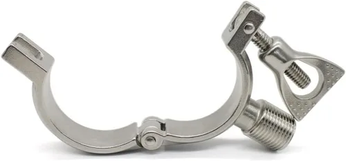 Miniatura 2 de Abrazadera de tubo de acero inoxidable 304 con rosca externa de 1/2 pulgadas, tubos de soporte para tubos pesados para el hogar, abrazaderas OD19mm