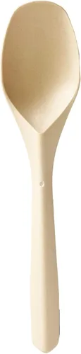 Miniatura 2 de Cucharas de fibra de bambú compostables, biodegradables, desechables 80 piezas