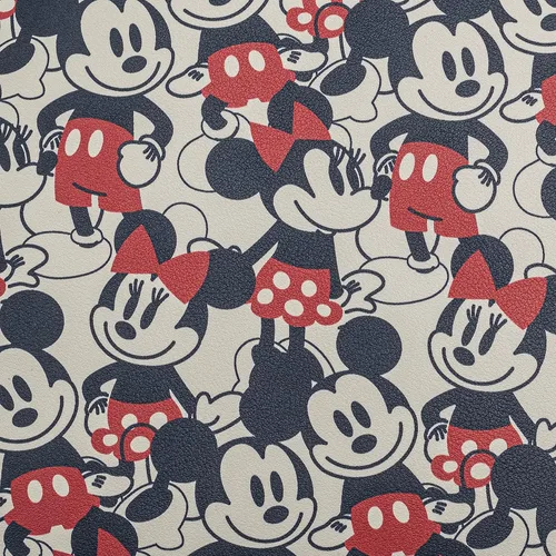 Miniatura 5 de Loungefly Disney Mickey Minnie Mouse Mini Mochila Bolso AOP Rojo Marino marino
