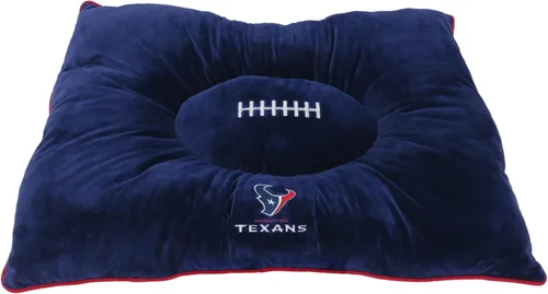 Miniatura 4 de NFL PET Bed - Cama de almohada de felpa suave y acogedora de Arizona Cardinals. Cama de fútbol para perros. Cama de colchón deportivo cálido
