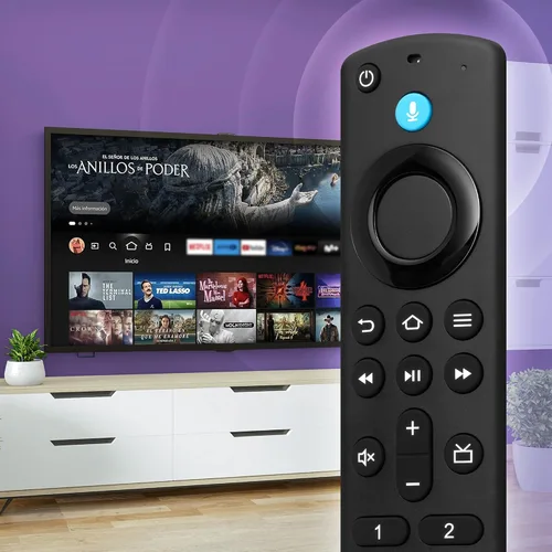 Miniatura 3 de Reemplazo de control remoto de TV compatible con Insignia Fire Series, Pioneer, Cube, Smart TV, para FireStick