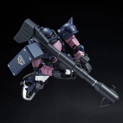 Miniatura 8 de BANDAI RG 1/144 MS-06R-1A Negro TRI-Stars ZAKU II Principado de Zeon Traje móvil producido en masa (importación de Japón)