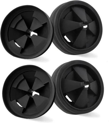 QCB-AM - Protector contra salpicaduras de basura de 3 3/8 pulgadas, piezas de repuesto para deflector de fregadero InSinkErator Evolution Series,