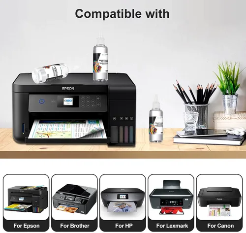 Miniatura 2 de OFFICENTER Kit de limpieza de impresora compatible, kit de limpieza de cabezal de impresión para impresoras de inyección de tinta Epson, HP, Canon