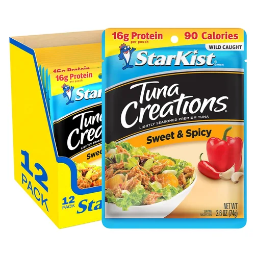 Miniatura 36 de StarKist Tuna Creations Ginger Sesame - Sabor de jengibre y sésamo para atún