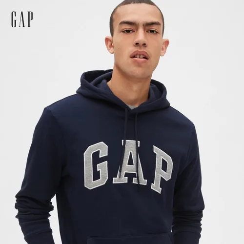 Miniatura 3 de GAP Sudadera con capucha de forro polar con logotipo para hombre