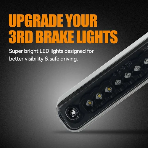 Miniatura 3 de Tercera tercera luz de freno LED para Chevy/GMC C1500 C2500 K1500 K2500 K2500 Silverado Blazer 1988-1999, luces de freno traseras de montaje alto