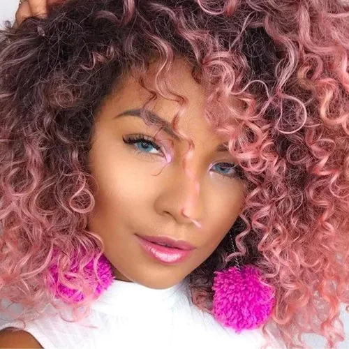 Miniatura 74 de 7 paquetes de cabello rizado de ganchillo GoGo de 6 pulgadas, pelo corto, para mujeres, rizos de playa, trenzas de ganchillo de torsión profunda