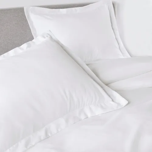 PeachSkinSheets Night Sweats: El juego original de fundas de edredón de 1500 hilos suaves para cama King/Cali King en color blanco clásico