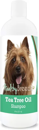 Miniatura 110 de Healthy Breeds Doberman Pinscher Champú de aceite de árbol de té, formulado para piel seca e irritada, reduce la caspa, aroma a gaulteria, 8 onzas