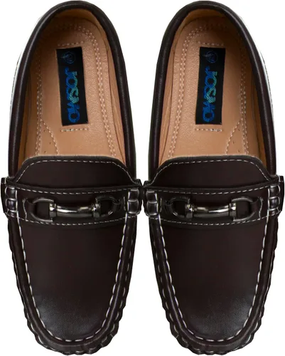 Miniatura 5 de Josmo Mocasines de conducción para niños, estilo casual, zapatos de barco sin cordones (niños pequeños - niños grandes)