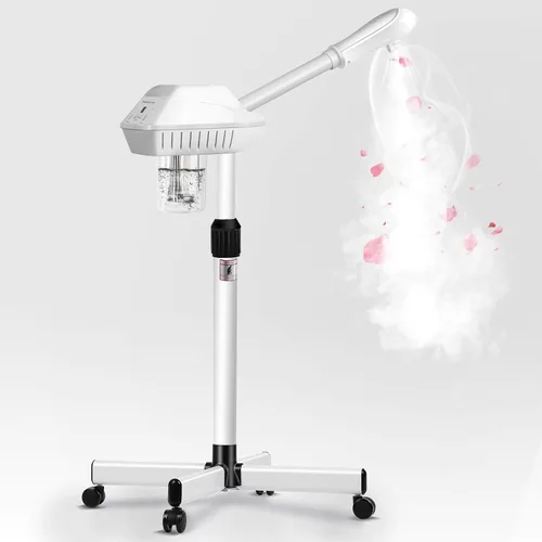 Miniatura 9 de Vaporizador Facial Profesional para Atomización, Humidificador, Atomizador, Altura y Ángulo Ajustables, Vaporizador Facial para Limpiar la Piel
