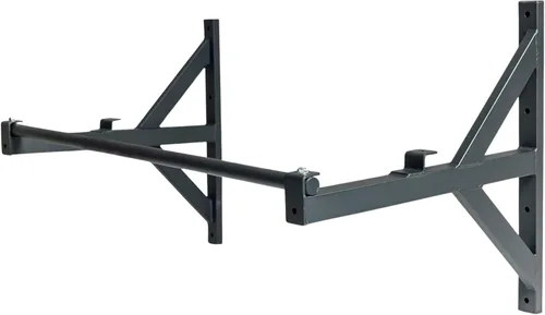 Miniatura 9 de REP Barra de dominadas montada en la pared para gimnasios en casa o garaje, barra recta o arco de agarre múltiple, ideal para kipping pull-ups