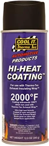Miniatura 3 de Thermo Tec 12001 Recubrimiento Negro de Alto Calor 12 oz
