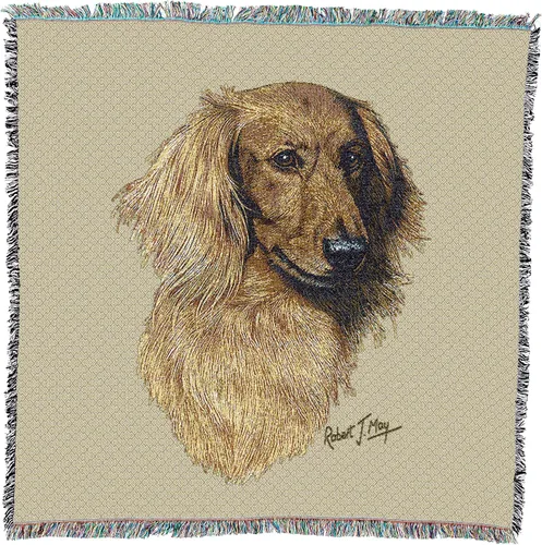 Miniatura 26 de Pure Country Weavers Robert May - Manta cuadrada para regazo de sabuesos afganos, regalo para los amantes de los perros, manta de tapiz tejida