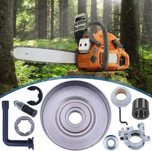 Miniatura 6 de Kit de engranaje helicoidal de la bomba de aceite de la rueda dentada del tambor de embrague para Stihl MS290 029 MS390 039 MS310 Pieza