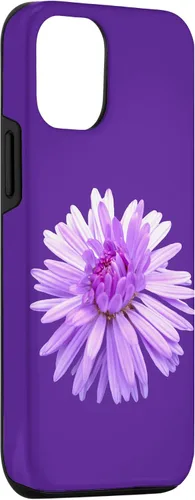 Miniatura 3 de iPhone 15 Purple flower, purple flower, floral tendril floral pattern Case