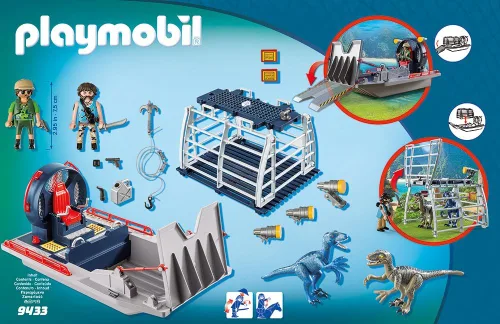 Miniatura 3 de PLAYMOBIL Aeronave enemigo con juego de construcción Raptor