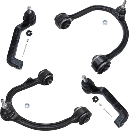 Miniatura 163 de Detroit Axle - Kit de 4 brazos de control delanteros para Ford Mustang 05-10, 2 brazos de control inferiores, 2 puntales 2005 2006 2007 2008 2009