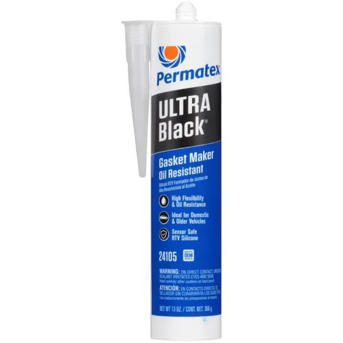 Miniatura 21 de Permatex 22072 Ultra Black Máxima Resistencia al Aceite RTV, fabricante de juntas de silicona, Sensor Seguro y No Corrosivo, para aplicaciones