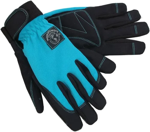 Miniatura 8 de Womanswork Guantes de jardinería Digger, color magenta, talla S Rosa encendido