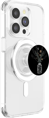 Miniatura 4 de Galaxy Flower Stars Cielo Noche Luna Espacio Exterior Regalo PopSockets MagSafe PopGrip para iPhone