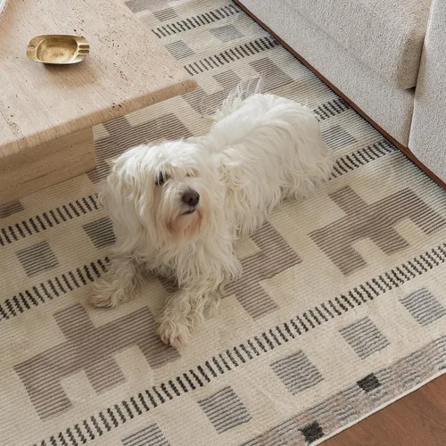 Miniatura 16 de Revival Rugs Comb - Alfombra de pasillo de 3 x 9 pies para pasillo y entrada, lavable, 100% reciclada, certificado Oeko-TEX, moderna, pelo mediano