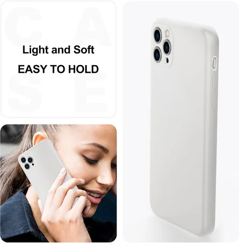 Miniatura 7 de Funda para Samsung Galaxy S22 Ultra, funda delgada de silicona líquida, a prueba de golpes, funda delgada para Samsung Galaxy S22 Ultra, funda Beige