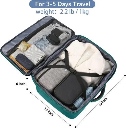 Miniatura 123 de MATEIN - Mochila de viaje extragrande de 10.56 galones, mochila de viaje ampliable apta para aerolíneas, para viajeros de fin de semana, hombres