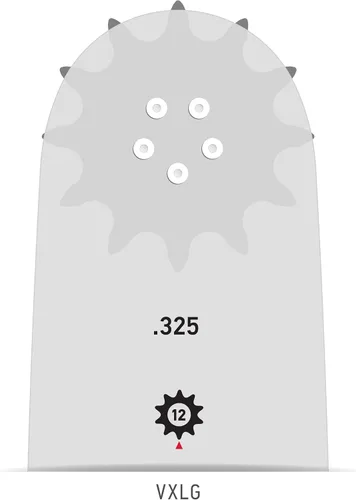 Miniatura 6 de Oregon Barra guía VersaCut de 153VXLGD025 calibre .063 pulgadas, paso de .325 pulgadas, 15 pulgadas