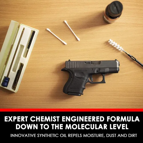 Miniatura 3 de Freedom Fluid Aceite de limpieza todo en uno Fórmula probada por veteranos Limpia, lubrica, protege (CLP) todas tus armas de fuego Fabricado