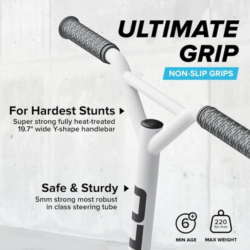 Miniatura 3 de APOLLO Pro Scooter Genius 4.0 - Patinetes profesionales para adolescentes, adultos y niños - Patinetes geniales para trucos, scooter de acrobacias