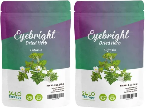 Miniatura 3 de Eyebright Herb 2 oz, Eufrasia, Euphrasia Officinalis hierba seca, té de hierbas Eyebright, bolsa resellable, producto de México