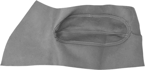 Miniatura 9 de X AUTOHAUX Par de fundas de reposabrazos de panel de puerta de cuero de microfibra gris, reemplazo para Volkswagen Beetle 1998-2010