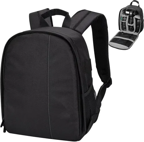Mochila para cámara profesional para cámara DSLR/SLR sin espejo, mochila de fotografía para mujeres y hombres, fotógrafos, funda para cámara