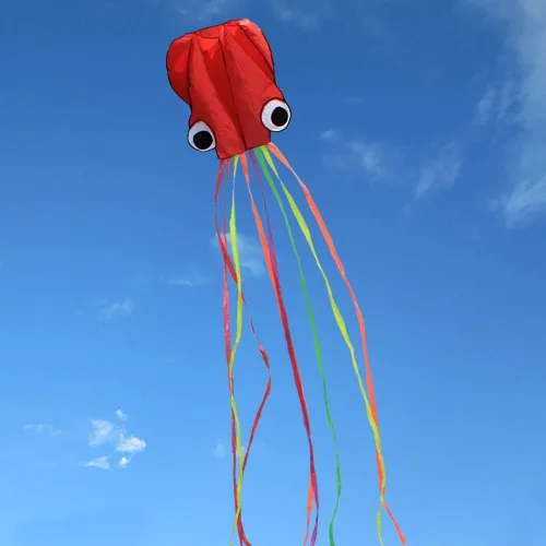 Miniatura 6 de Hengda Kite Soft Octopus Kite Series, Beautiful Kite with Long Colorful Tail for Kids and Adults, Easy to Fly Beach Kites, Excellent Outdoor