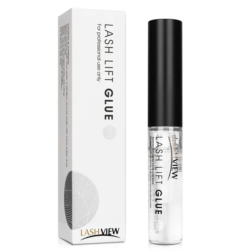 Miniatura 24 de LASHVIEW Pegamento para levantar pestañas, 2 unidades, adhesivo permanente para pestañas, sin irritación e inodoro, 0.2 fl oz*2
