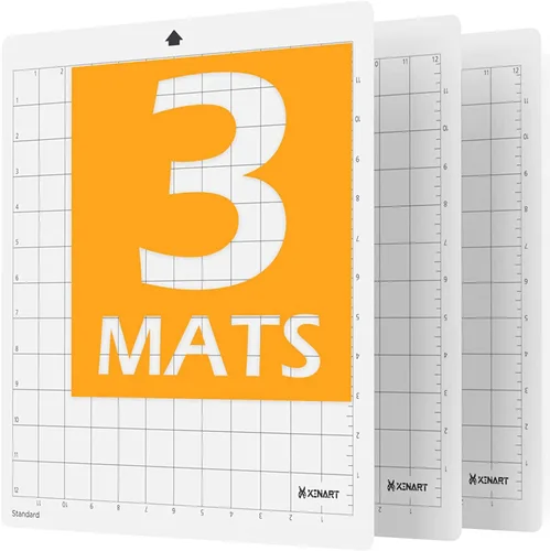 Miniatura 5 de XINART Alfombrilla de corte para retrato de silueta (3 alfombrillas, 8 x 12 pulgadas) Adhesivo estándar Adhesivo Adhesivo Cricket Accesorios