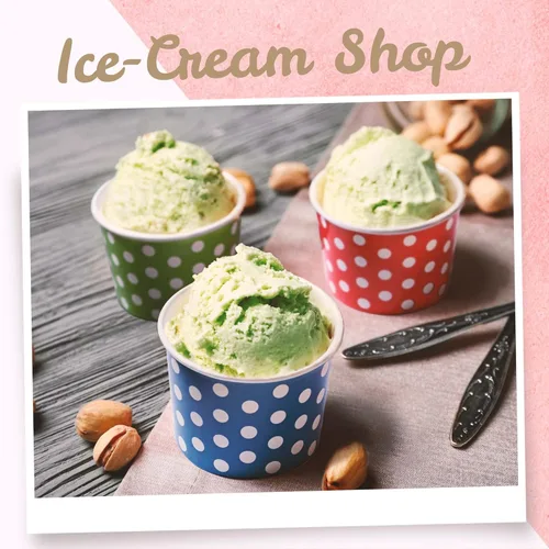 Miniatura 3 de MATICAN Tazas de papel para helado – 100 unidades de 4 onzas, cuencos desechables para postres para alimentos fríos o calientes, suministros