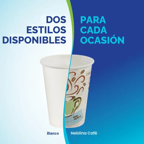 Miniatura 7 de Dixie PerfecTouch - Taza de café caliente de papel aislante de 16 onzas por GP PRO (Georgia-Pacific), Coffee Haze, 5356DX, 500