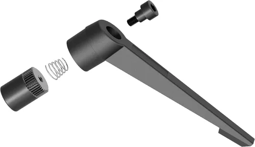 Miniatura 3 de Manijas de palanca de sujeción ajustables, perillas de rosca hembra M6 con bloqueo de tornillo giratorio de liberación rápida, mango de botón