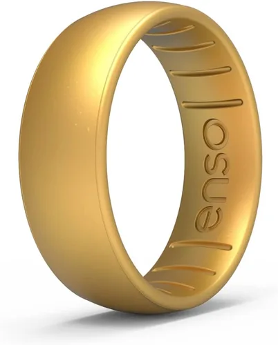 Miniatura 9 de Enso Rings - Anillo de silicona Classic Elements Fabricado en los Estados Unidos Cómodo, transpirable y seguro