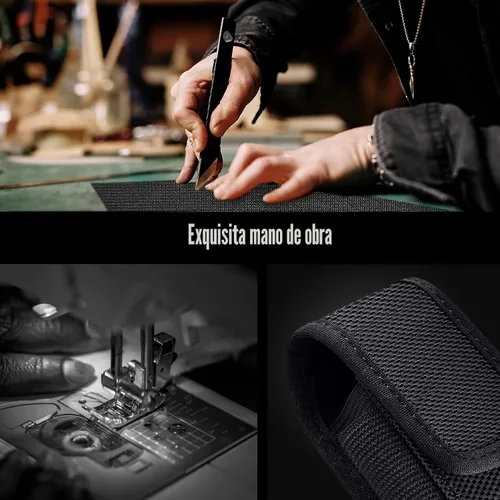 Miniatura 3 de Funda compatible con Leatherman Wave Plus Wingman Surge Rebar Multiherramienta Funda de cinturón de nylon con clip de cinturón