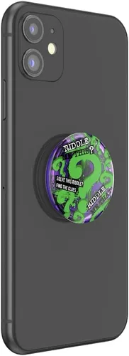 Miniatura 3 de Agarre para teléfono PopSockets con soporte expansible, agarre adhesivo, Dc Justice League - Riddler