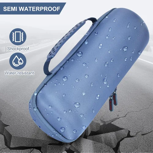 Miniatura 5 de Funda rígida EVA para altavoz Bluetooth JBL Charge 4/5, compatible con JBL Charge 4/5, funda de altavoz portátil, impermeable, duradera, Rojo