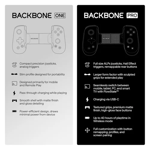 Miniatura 9 de BACKBONE One Mobile Gaming Controller for iPhone 14 & Older (Lightning) 2nd Gen, Phone Controller, Play Xbox, PlayStation, PC, App Games & More