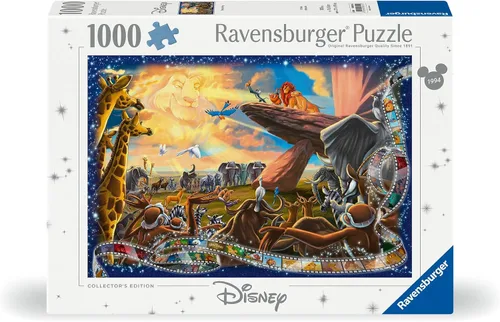 Miniatura 2 de Ravensburger Disney 12000321 - Rompecabezas de 1000 piezas para adultos, edición coleccionista, hecho en Alemania, cada pieza encaja perfectamente