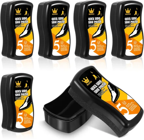Miniatura 11 de Loopeer 6 Pcs Shoe Shine Sponge, Instant Gloss and Portable, Leather Care for Furniture