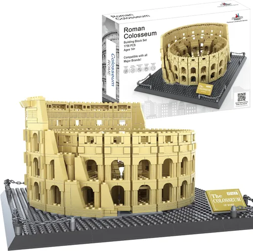 Miniatura 7 de Apostrophe Games Taj Mahal Set de Bloques de Construcción (1,113 Piezas) Serie de Monumentos Famosos de la India Modelo del Taj Mahal para Niños