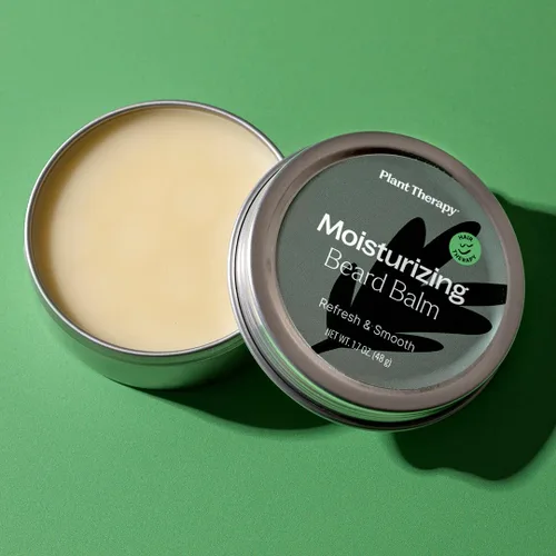Miniatura 7 de Plant Therapy Hair Therapy Refresh & Smooth - Bálsamo para barba de 1.7 onzas, hidratante y rejuvenecedor, suaviza y suaviza tu barba con manteca